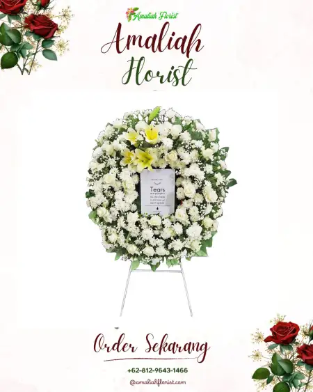 Krans Bunga Duka Cidempet